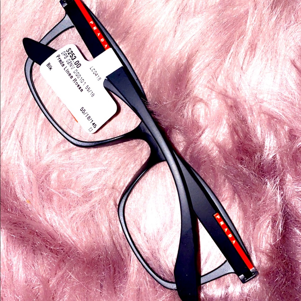 Black Prada eyeglasses frame